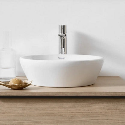 Lavoar baie pe blat, rotund Duravit D-Neo 40x40 cm