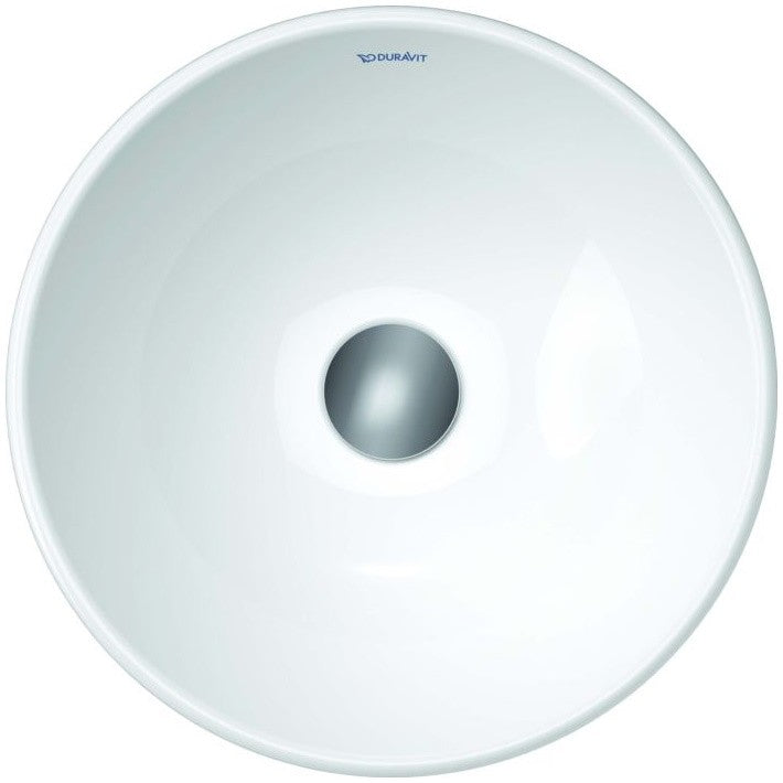 Lavoar baie pe blat, rotund Duravit D-Neo 40x40 cm