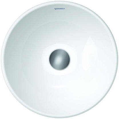 Lavoar baie pe blat, rotund Duravit D-Neo 40x40 cm