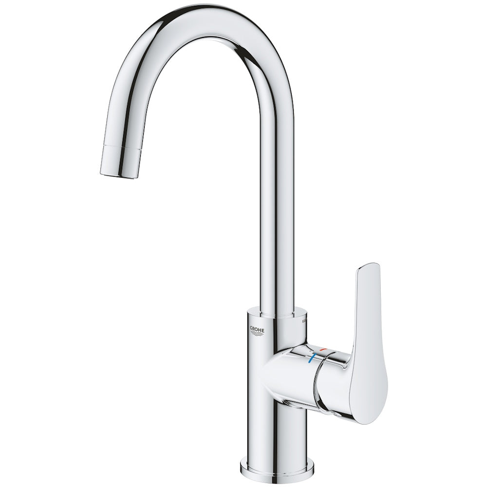 Baterie lavoar Grohe Eurosmart fara ventil, marime L, crom