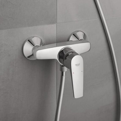 Grohe Bauflow Baterie dus monocomanda, montaj pe perete
