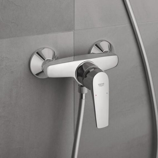 Grohe Bauflow Baterie dus monocomanda, montaj pe perete