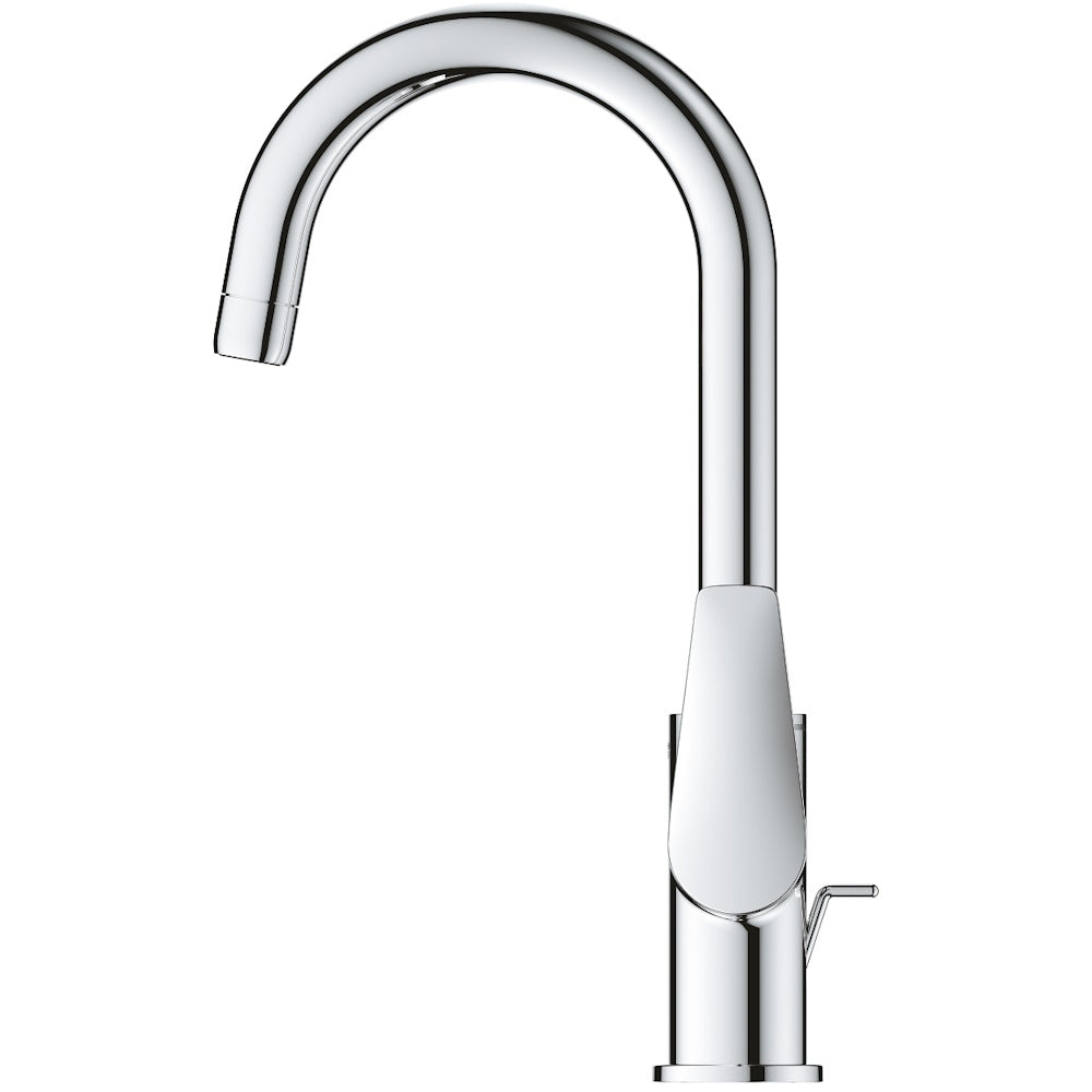 Baterie lavoar Grohe BauEdge cu ventil pop-up, marime L, crom