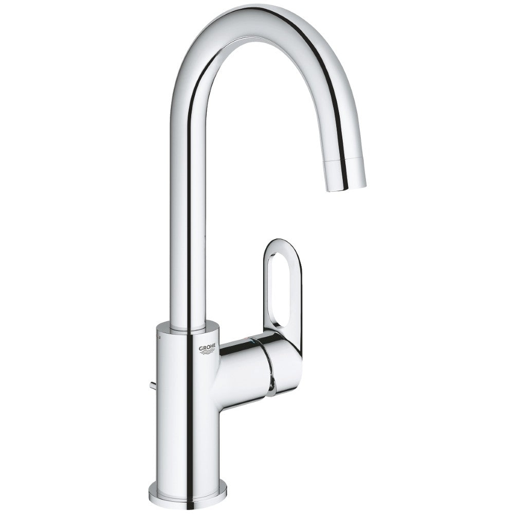 Baterie lavoar Grohe BauLoop, pipa pivotanta si ventil pop-up, marime L