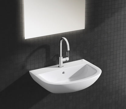 Baterie lavoar Grohe BauLoop, pipa pivotanta si ventil pop-up, marime L