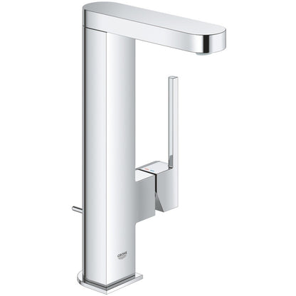 Baterie lavoar pe blat Grohe Plus, cu dus extractibil, ventil pop-up