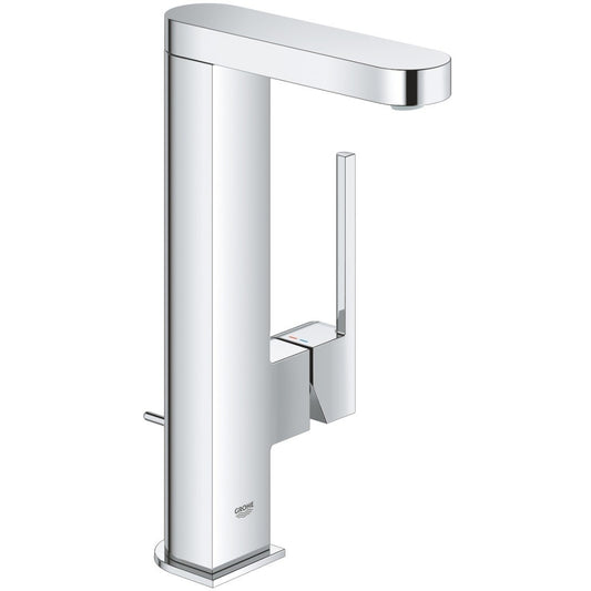Baterie lavoar pe blat Grohe Plus, cu dus extractibil, ventil pop-up