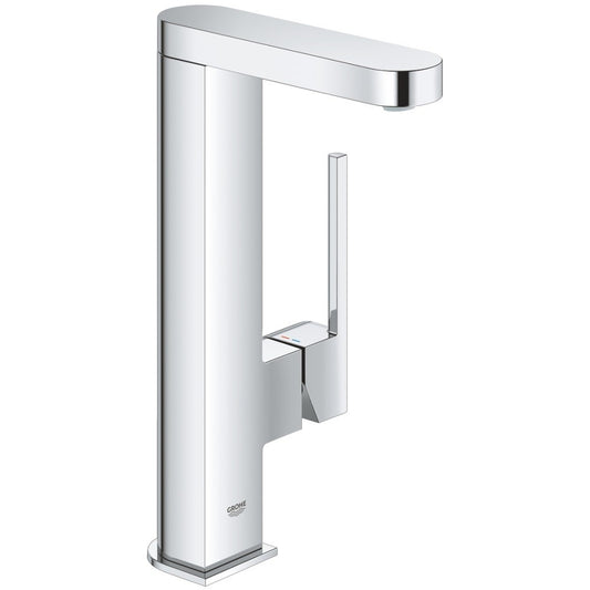 Baterie lavoar pe blat Grohe Plus, pipa pivotanta marime L, ventil click-clack