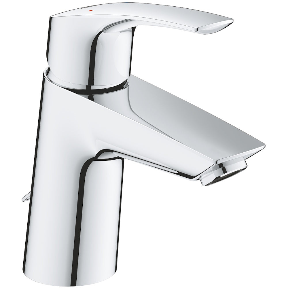 Baterie lavoar baie Grohe Eurosmart, H15 cm cu lant retractabil, marime S