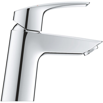 Baterie lavoar Grohe Eurosmart, H15 cm cu ventil click-clack, marime S