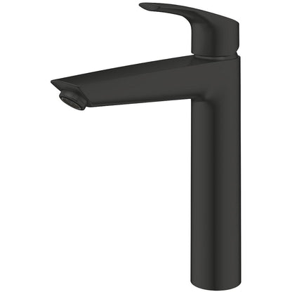 Baterie lavoar pe blat Grohe Eurosmart fara ventil, marime XL, negru mat
