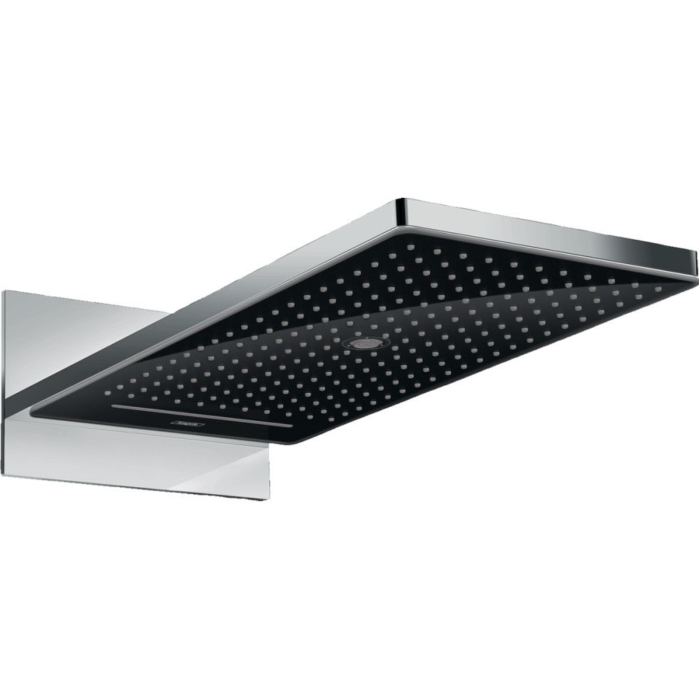 Palarie dus fix Hansgrohe Rainmaker Select 580, cu 3 functii, negru/crom