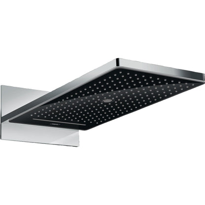 Palarie dus fix Hansgrohe Rainmaker Select 580, cu 3 functii, negru/crom