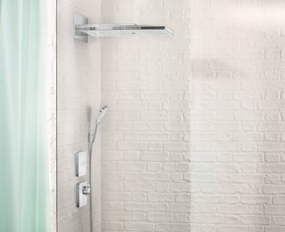 Palarie dus fix Hansgrohe Rainmaker Select 580, cu 3 functii, negru/crom