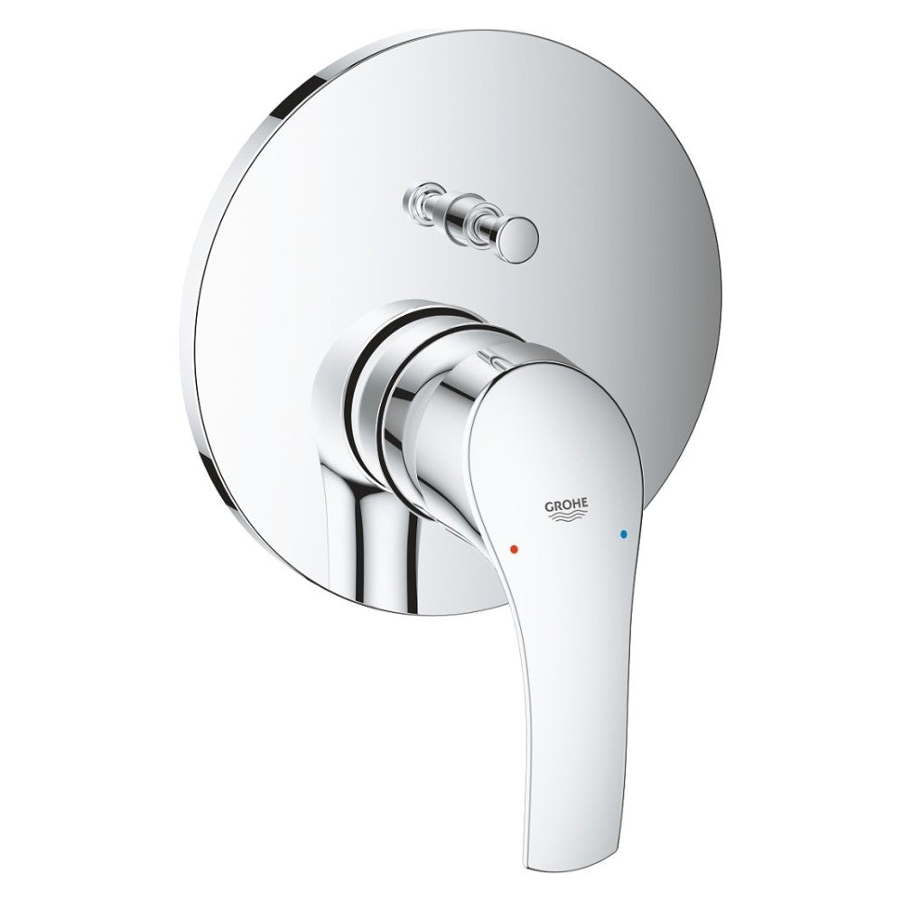 Grohe Eurosmart Baterie cada dus monocomanda incastrata, crom