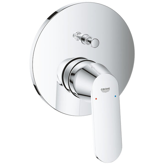 Grohe Eurosmart Cosmopolitan Baterie cada dus monocomanda incastrata, crom