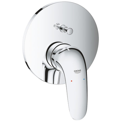 Grohe Eurostyle Baterie cada dus monocomanda incastrata, maner plin, crom