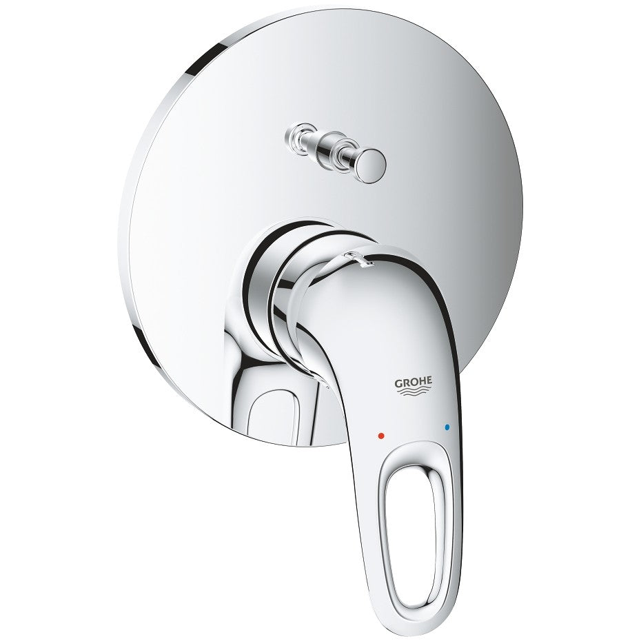 Grohe Eurostyle Baterie cada dus monocomanda incastrata, crom