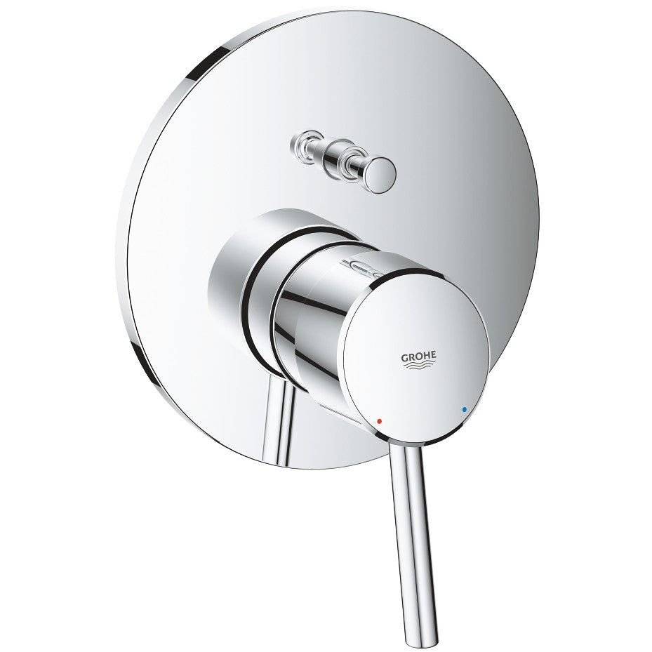 Grohe Concetto Baterie cada dus monocomanda incastrata, crom