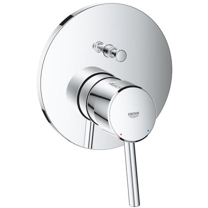 Grohe Concetto Baterie cada dus monocomanda incastrata, crom
