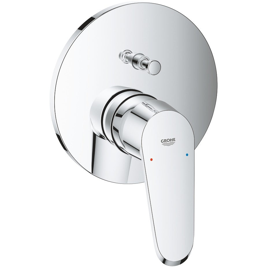 Grohe Eurodisc Cosmopolitan Baterie cada dus monocomanda incastrata, crom