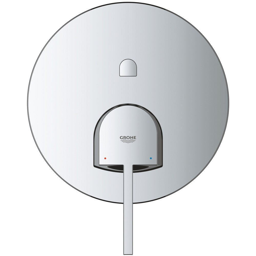 Grohe Plus Baterie cada dus incastrata, 2 iesiri, crom