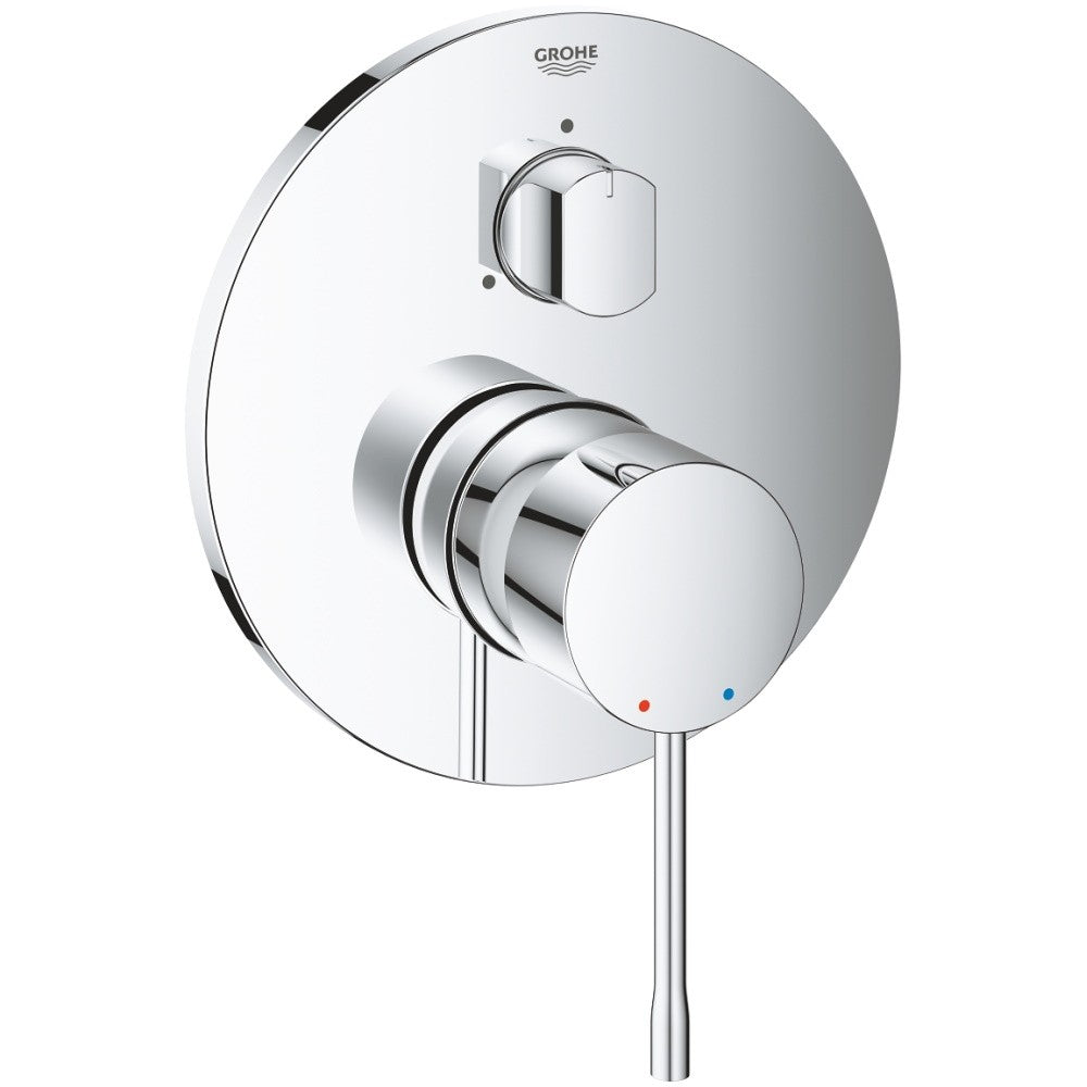 Grohe Essence Baterie cada dus monocomanda incastrata, 3 iesiri, crom