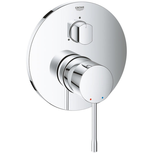 Grohe Essence Baterie cada dus monocomanda incastrata, 3 iesiri, crom