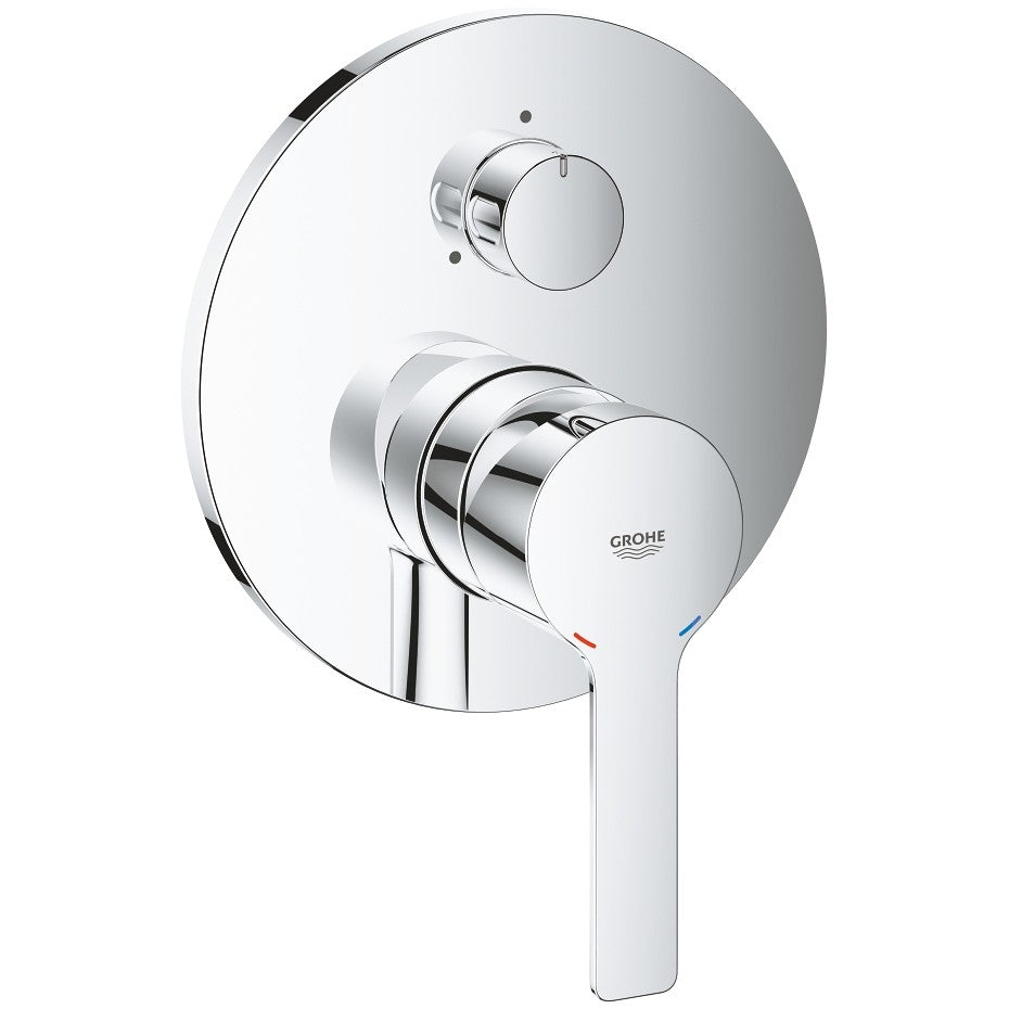 Grohe Lineare Baterie cada dus monocomanda incastrata, 3 iesiri, crom