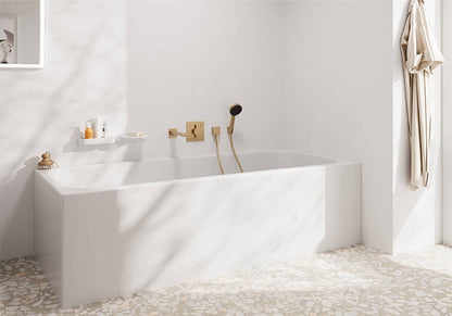 Para dus Hansgrohe Pulsify Select cu 3 functii, bronz periat