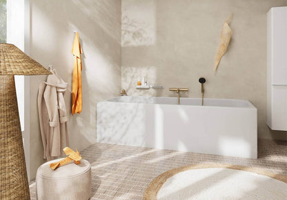 Para dus Hansgrohe Pulsify Select cu 3 functii, bronz periat