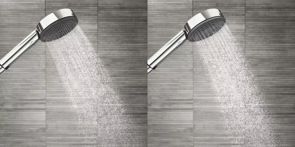 Para dus Hansgrohe Pulsify Select S cu 3 functii, crom