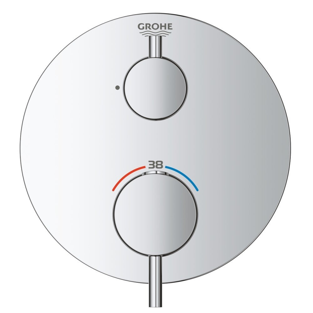 Grohe Atrio Baterie dus cu termostat, crom