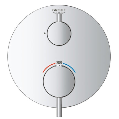 Grohe Atrio Baterie dus cu termostat, crom