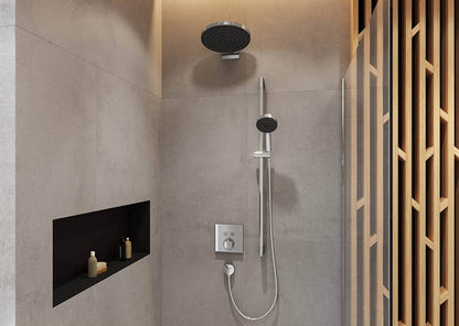 Brat dus fix Hansgrohe Pulsify 15 cm, crom