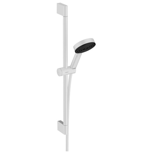 Hansgrohe Pulsify Select Set dus cu bara 65 cm, alb mat