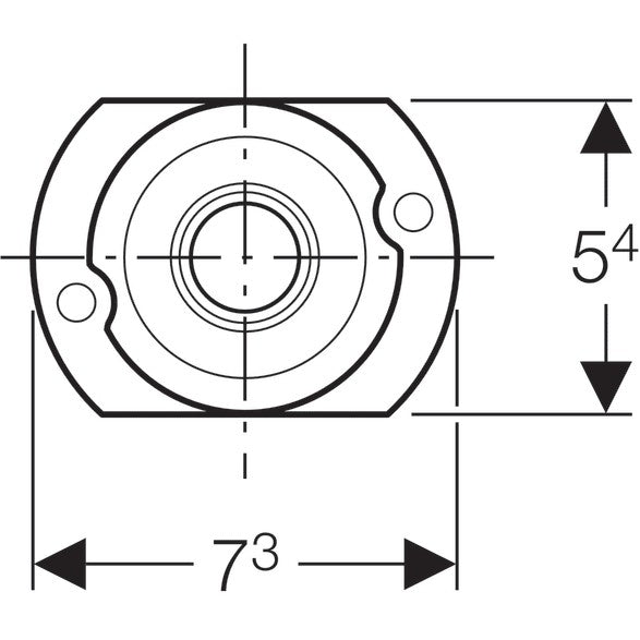 Geberit Adaptor suplimentar pentru pisoar