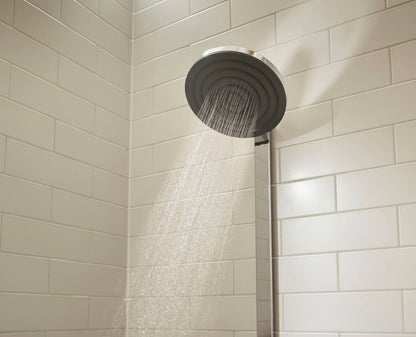 Coloana dus cu baterie si termostat Hansgrohe Pulsify S Showerpipe 260