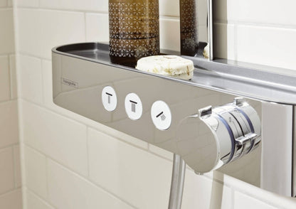 Coloana dus cu baterie si termostat Hansgrohe Pulsify S Showerpipe 260