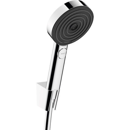 Hansgrohe Pulsify Select Set dus cu suport, furtun 125 cm, crom