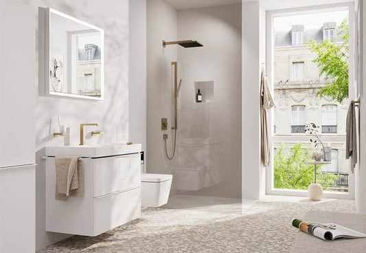 Brat dus fix Hansgrohe 41 cm, bronz periat