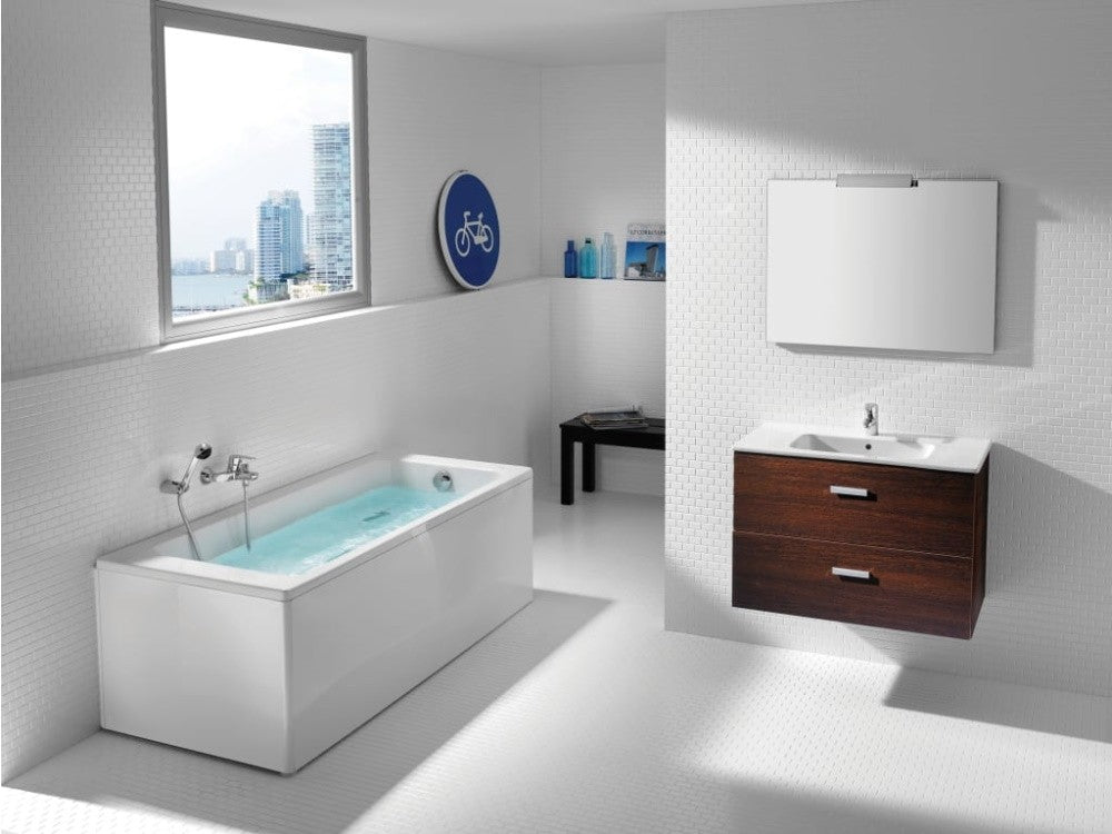 Cada baie dreptunghiulara Roca Nolah acril 170x70 cm