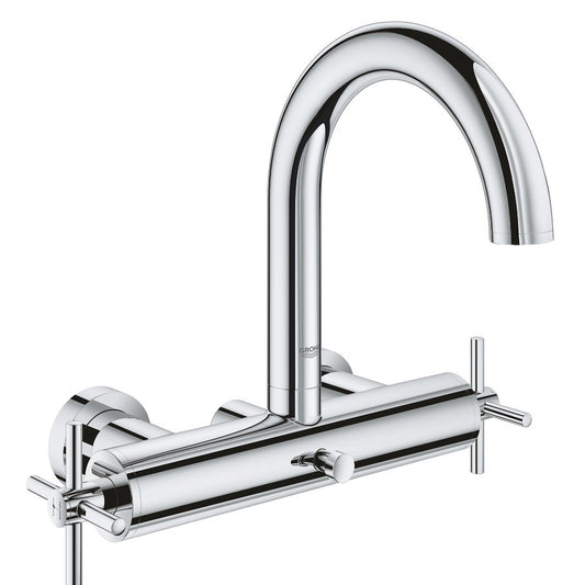 Grohe Atrio Baterie cada dus dubla comanda, crom