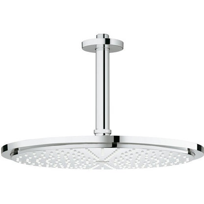 Palarie dus fix Grohe Rainshower Cosmopolitan, Ø31 cm cu brat, limitator, montaj pe tavan, crom