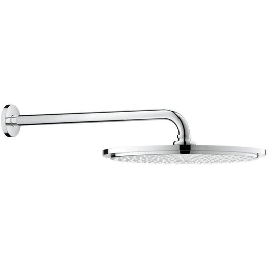 Palarie dus fix Grohe Rainshower Cosmopolitan 310, cu brat 5753600131 cm, montaj pe perete, fara limitator de debit