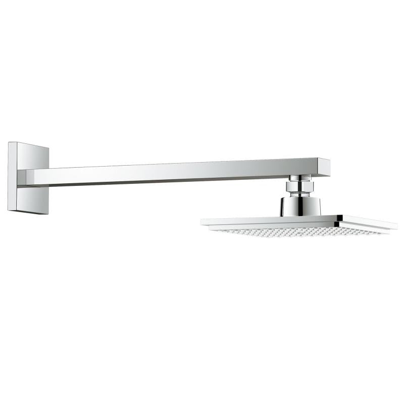 Palarie dus fix Grohe Euphoria Cube 150, cu brat cu montaj pe perete