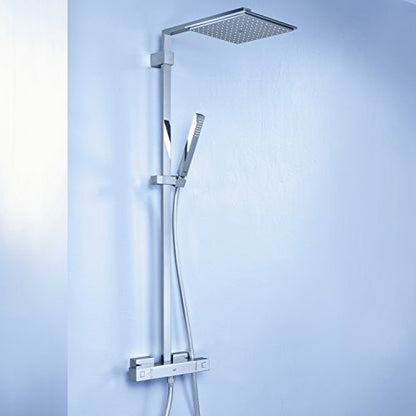 Coloana dus cu baterie si termostat Grohe Euphoria Cube 230