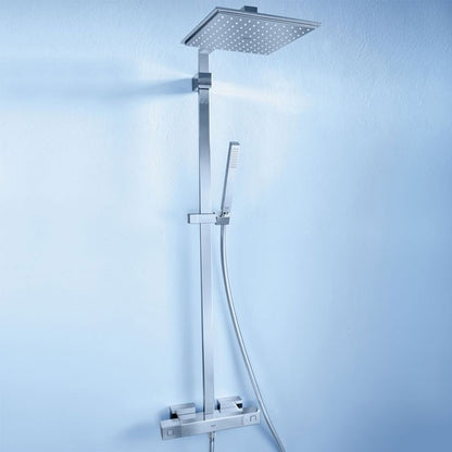 Coloana dus cu baterie si termostat Grohe Euphoria Cube 230