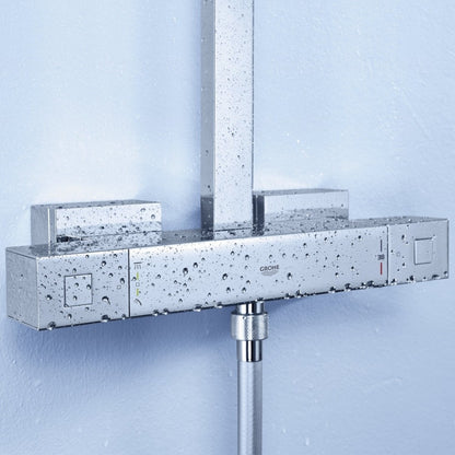 Coloana dus cu baterie si termostat Grohe Euphoria Cube 230