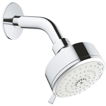 Palarie dus fix Grohe New Tempesta Cosmopolitan 100, Ø10 cm cu brat, 3 jeturi